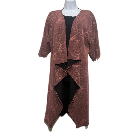 LuLaRoe Sweaters - LuLaRoe 1/2 Sleeve Open Front Drape Duster Cardigan Sweater Jacket Size S NWT